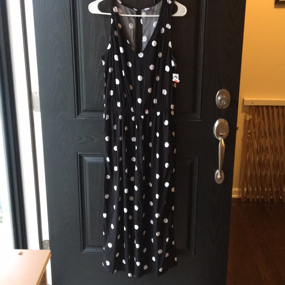 NWT Old Navy Lightweight Polka Dot Cropped Jumper